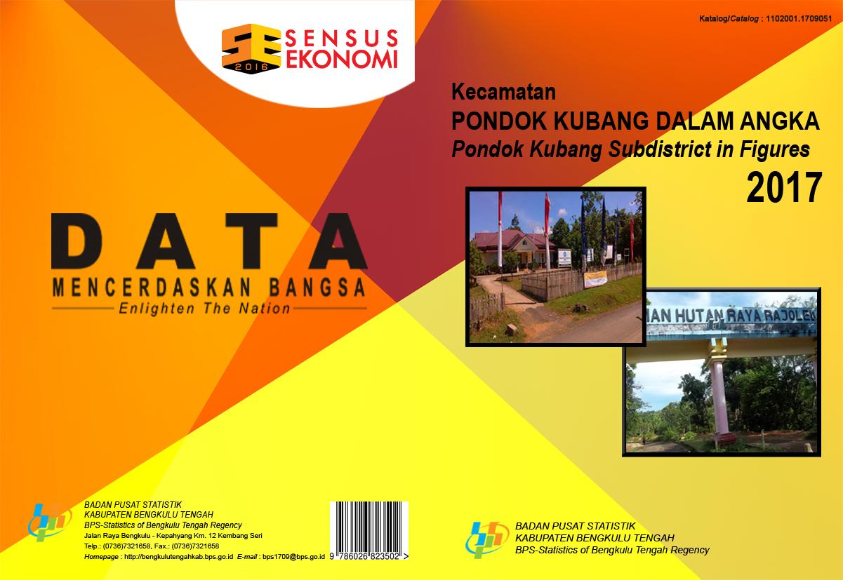 Pondok Kubang Subdistrict in Figures 2017