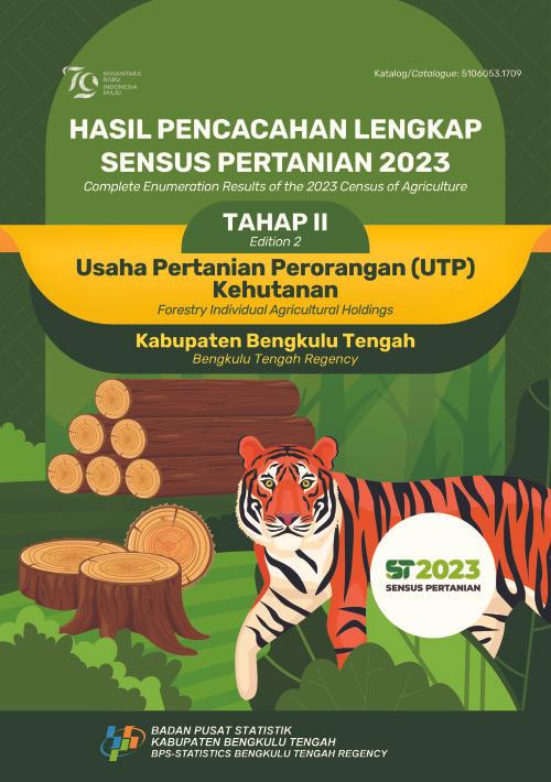 Hasil Pencacahan Lengkap Sensus Pertanian 2023 - Tahap II: Usaha Pertanian Perorangan (UTP) Kehutanan Kabupaten Bengkulu Tengah