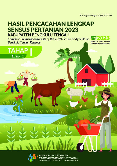 Hasil Pencacahan Lengkap Sensus Pertanian 2023 Kabupaten Bengkulu Tengah